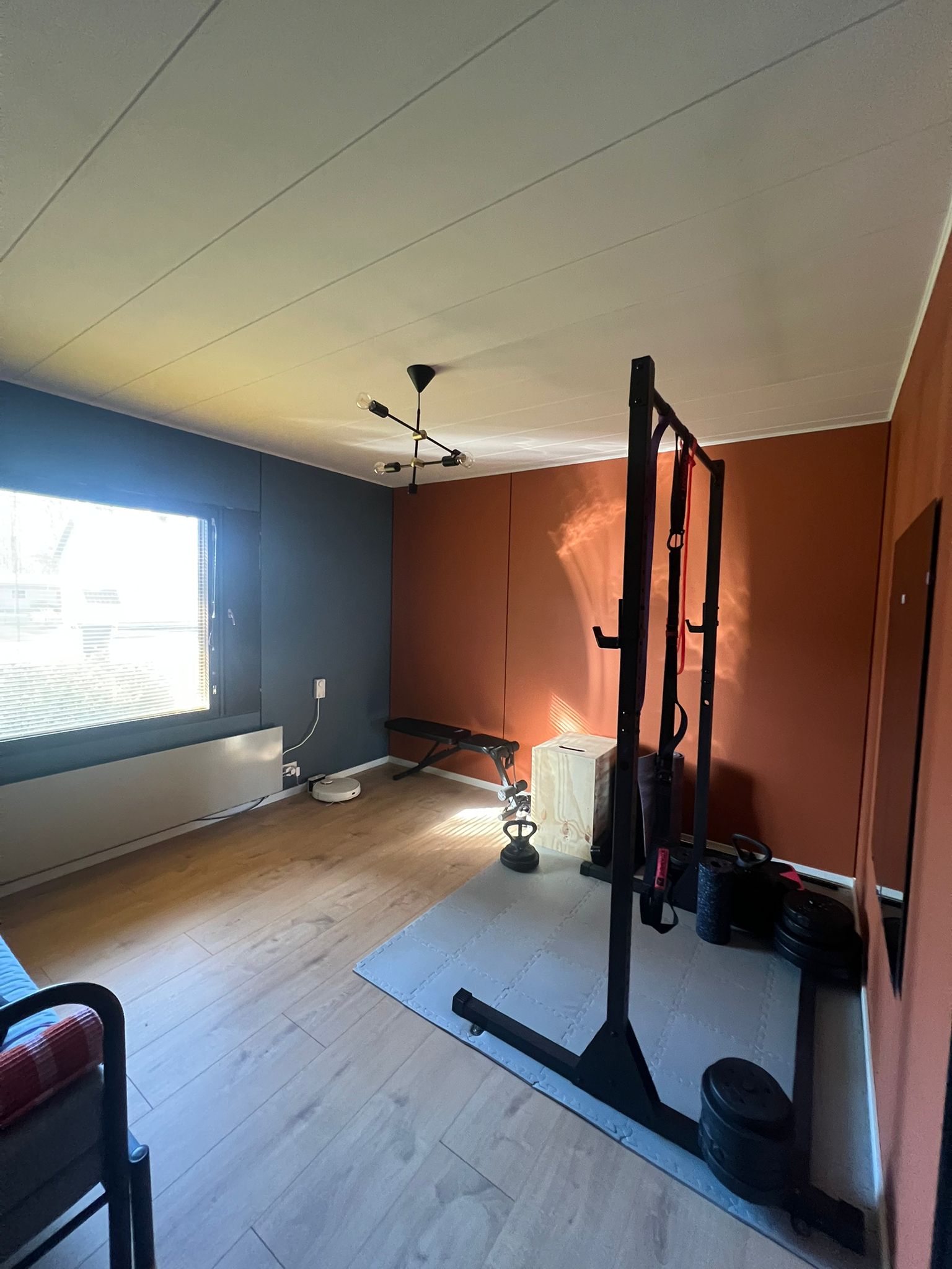 Ferdig oppusset treningsrom i Bergen – resultat etter renovering